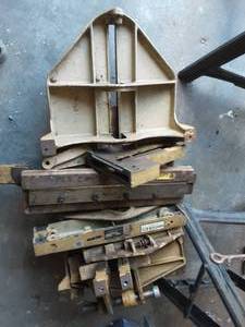 Challenge Paper Cutter Size 193 Model HL Disassembled