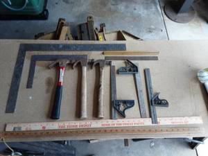 Hammers, Squares, Yard Sticks
