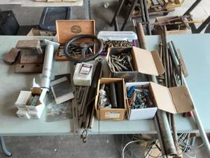 Large Lot Of Hardware, Springs, Brass Bushings & More