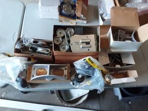Large Lot Of Sliding Barn Door Style Hardware NEW