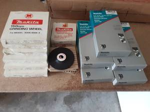 New Makita Grinding Wheels & Belt Sander Belts