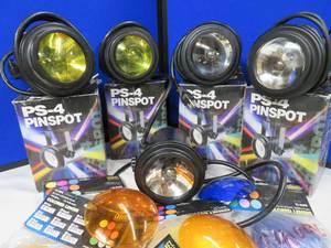 5 PS-4 PINSPOT LIGHTING