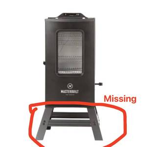 30 in. Digital Electric Smoker with Bluetooth and Broiler in Black