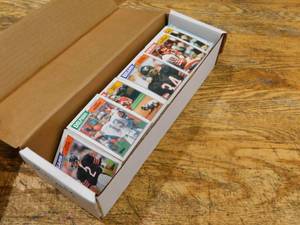 lot 39 image: 1987 Topps Football Lot Rookies, Stars And HOFers - Approximately (500) Cards