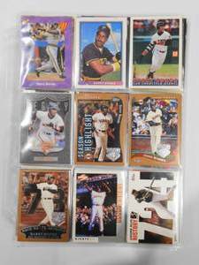lot 42 image: Barry Bonds Trading Card Lot (54) Cards