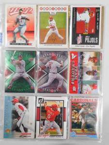 lot 45 image: Albert Pujols Trading Card Lot (54) Cards