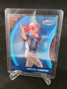 lot 54 image: 2012 Bowmans Best Bryce Harper Rookie Card #BBP4