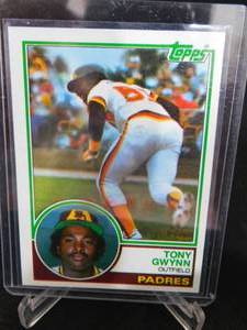 lot 71 image: 1983 Topps Tony Gwynn Rookie Card #482 LK