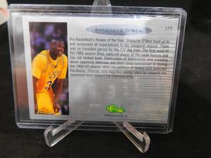 lot 89 image: 1992-93 Classic Draft Picks Shaquille ONeal Rookie Card #LP9 - 1 of 74,500
