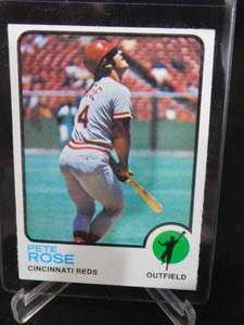 lot 127 image: 1973 Topps Pete Rose #130 Near Mint Condition LK