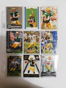 lot 160 image: Brett Favre Trading Card Lot (90) Cards LK