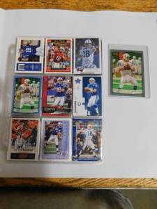 lot 165 image: Peyton Manning Trading Card Lot (73) Cards LK