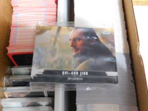 lot 169 image: (2) Row Box Of Star Wars Sets And 2013 Beach Boys Insert Cards LK