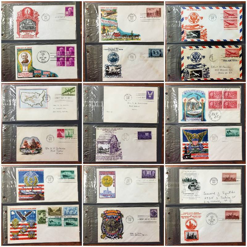 1st Day Issue Stamp Collection KBID