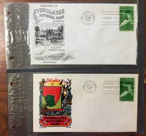 lot 58 image: (2) 1947 First Day Issue Stamps