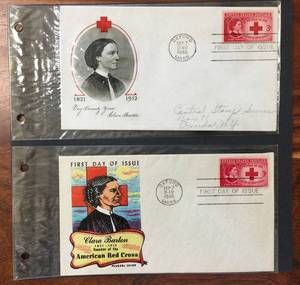 lot 72 image: (2) 1948 First Day Issue Stamps