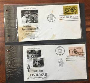 lot 147 image: (2) 1962 First Day Issue Stamps