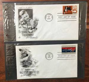 lot 151 image: (2) 1966 First Day Issue Stamps