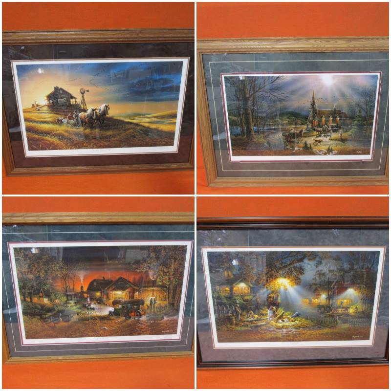 Estate Collection Of Terry Redlin Prints | K-BID