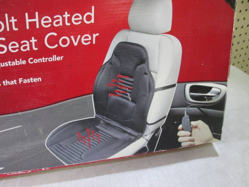 12 Volt Heated Car Seat Cover  EW3...