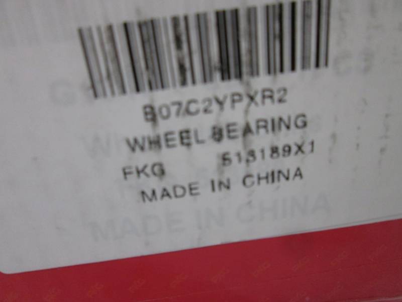 Wheel Hub Bearing Damaged Box  EC1...