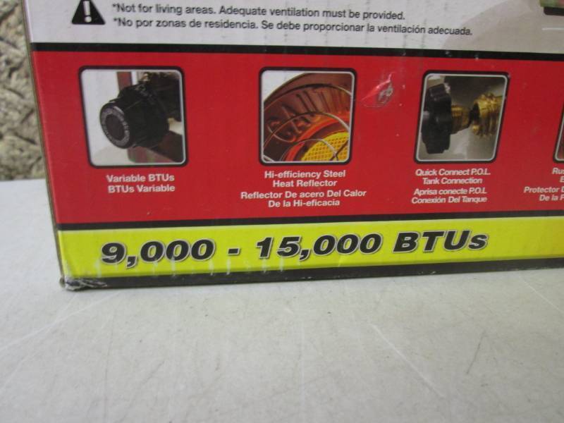 Zobo Radiant Tank Top Heater Open B...