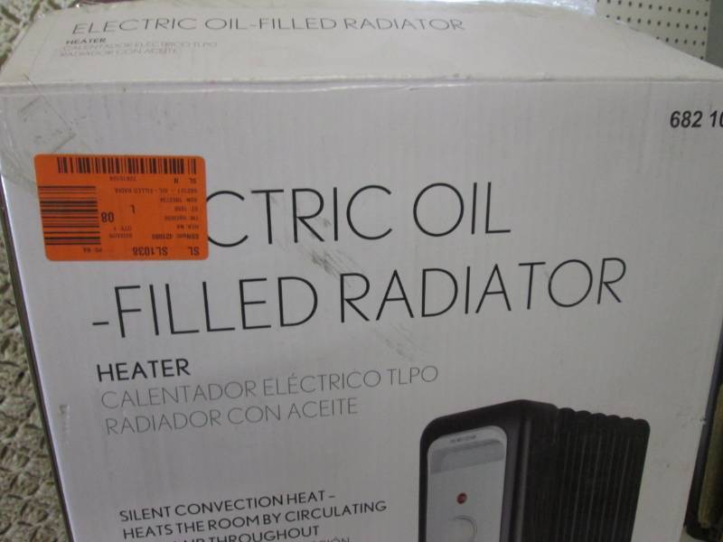 Electric Oil-Filled Radiant Heater ...