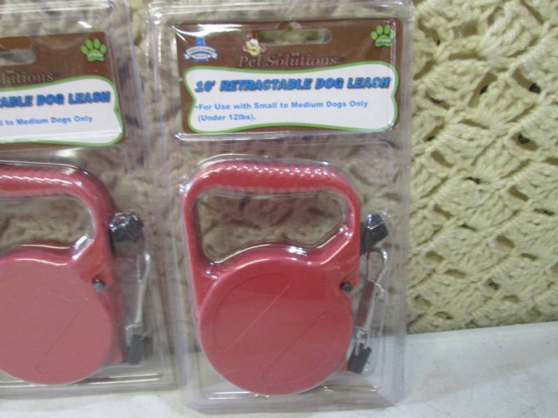 Lot of 3 10ft Retaractable Dog Leas...