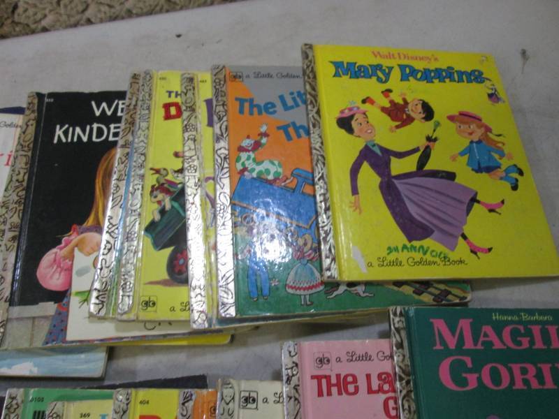 25 Little Golden Books from 1968  C...