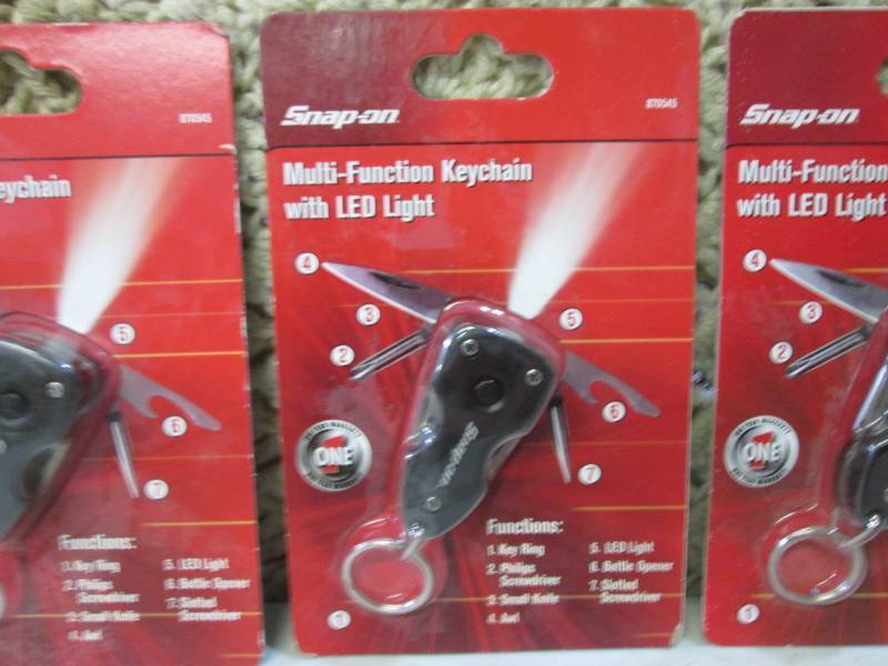 Lot of 3 Snap-On Multi-Function Key...