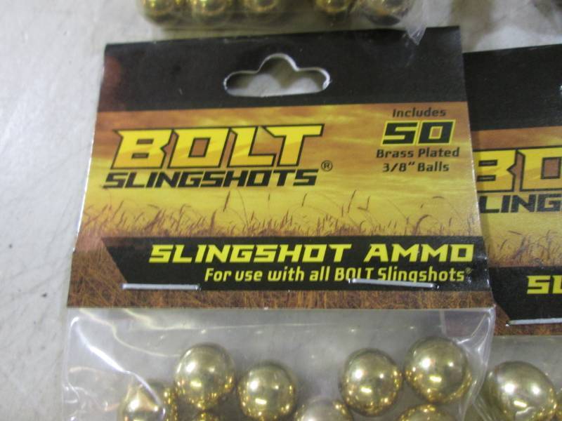 EC1- 10 Packs of Slingshot Ammo 50 per p...