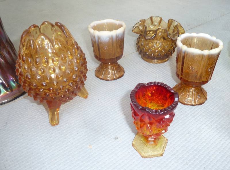 Fenton Hobnail glassware all in per...