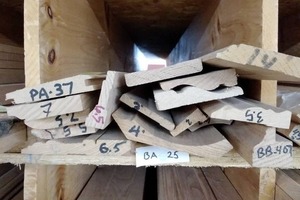 lot 387 image: Misc. Red Oak Mouldings (SC3C)