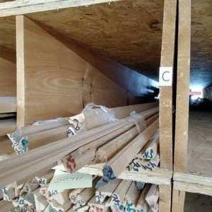 lot 81 image: 1 18 x 34 Red Oak Base Cap (SC4C)