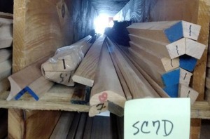 lot 257 image: Misc. Red Oak Mouldings (SC7D)