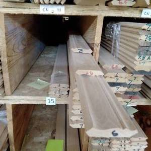 lot 177 image: 2 34 x 916 Red Oak Crown Moulding (SC15D)