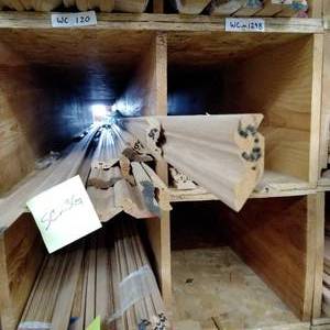 lot 101 image: 2 38 x 34 Red Oak Wainscot Cap (SC23G)