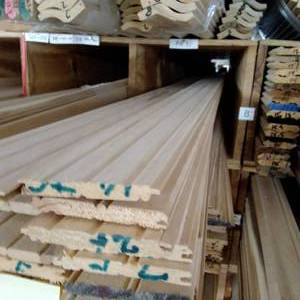 lot 92 image: 3 14 x 38 Basswood Wainscot (SC36B)