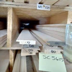 lot 121 image: 2 12 x 916 Basswood Panel Moulding (SC5615)