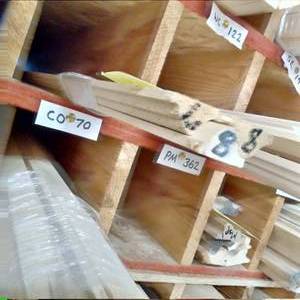 lot 123 image: 1 18 x 58 Basswood Panel Moulding (SC5647)
