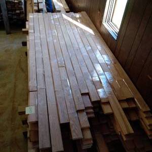 lot 314 image: 3 x 34 Clear Red Oak T&G End-matched - 208 sq ft (SS2D)