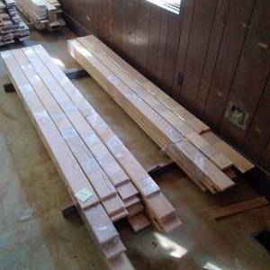 lot 316 image: 4 x 34 Red Oak T&G End-matched - 150 sq ft (SS2F)