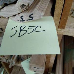 lot 157 image: 2 14 x 58 Ash Crown Moulding (SB5C)