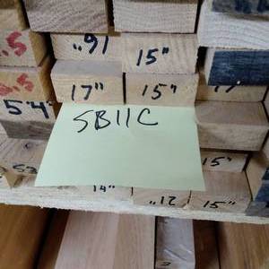 lot 338 image: 1 12 x 34 Red Oak S4S (SB11C)