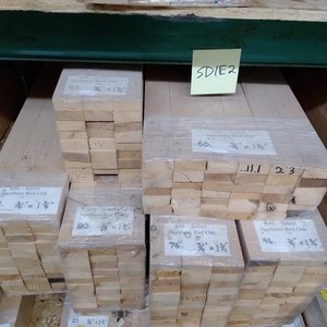 lot 348 image: 1 34 x 34 Red Oak Shorts (SD1E2)