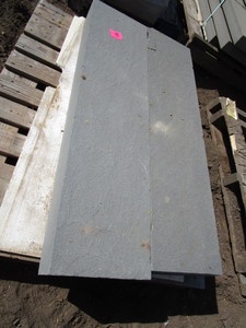 lot 30 image: Blue Stone step, 48x12x6, qty 2...