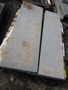 lot 32 image: Blue Stone step, 48x16 and 48x12...