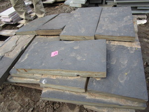 lot 65 image: Natural stone pavers, 24x12x2, q...