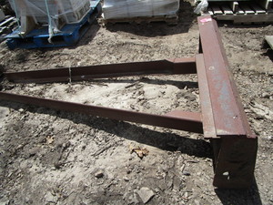 lot 48 image: Crafted lifting arms for skidloader...