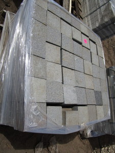 lot 82 image: Granite pavers, mostly 6x6x2.5, ...